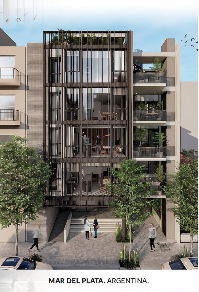 DEPARTAMENTO DE 3 AMBIENTES A ESTRENAR CON AMPLIA TERRAZA EXCLUSIVA Y COCHERA DOBLE. CORAZON DE CHAUVIN. EXCELENTE DISEÑO Y CALIDAD CONSTRUCTIVA. POSESION INMEDIATA.