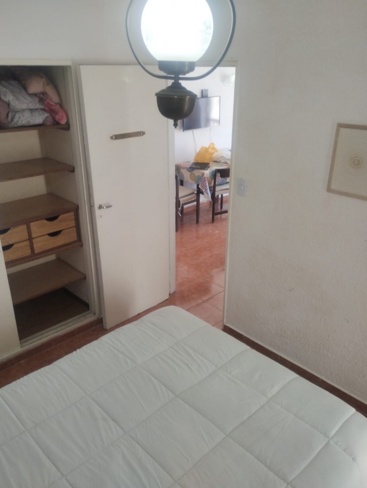 DEPARTAMENTO DE 2 AMBIENTES CON VISTA ABIERTA AL MAR. COCHERA CUBIERTA. PLAZA COLON.