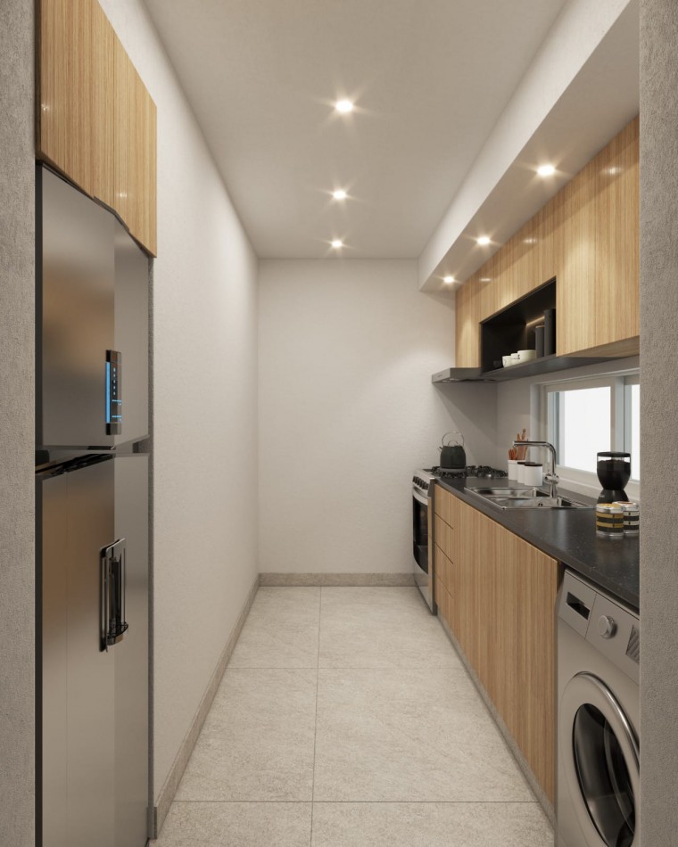 DEPARTAMENTO DE 3 AMBIENTES AL FRENTE EN POZO. A METROS DEL MAR. OPCIONAL COCHERA. ENTREGA MEDIADOS 2026