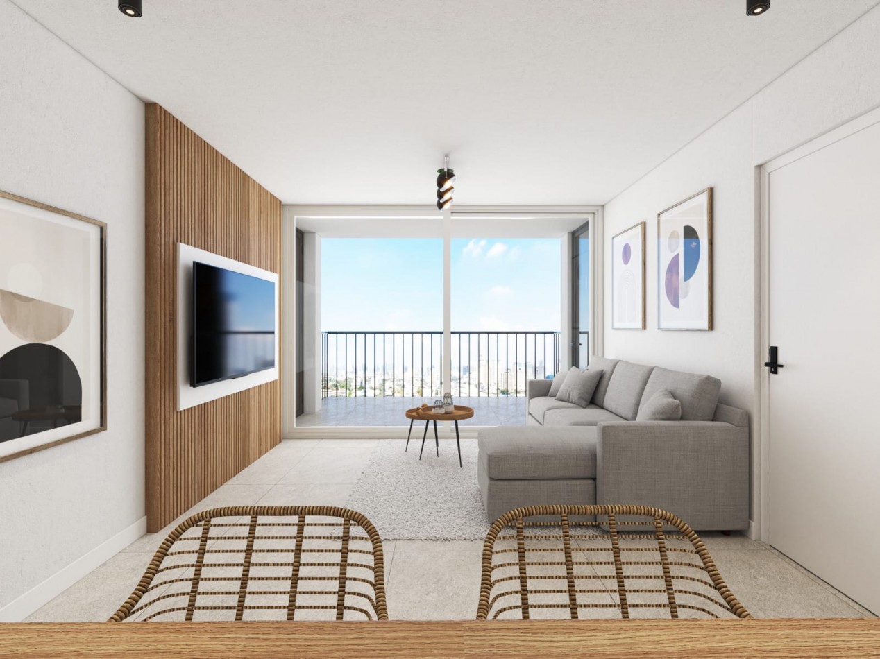 DEPARTAMENTO DE 3 AMBIENTES AL FRENTE EN POZO. A METROS DEL MAR. OPCIONAL COCHERA. ENTREGA MEDIADOS 2026