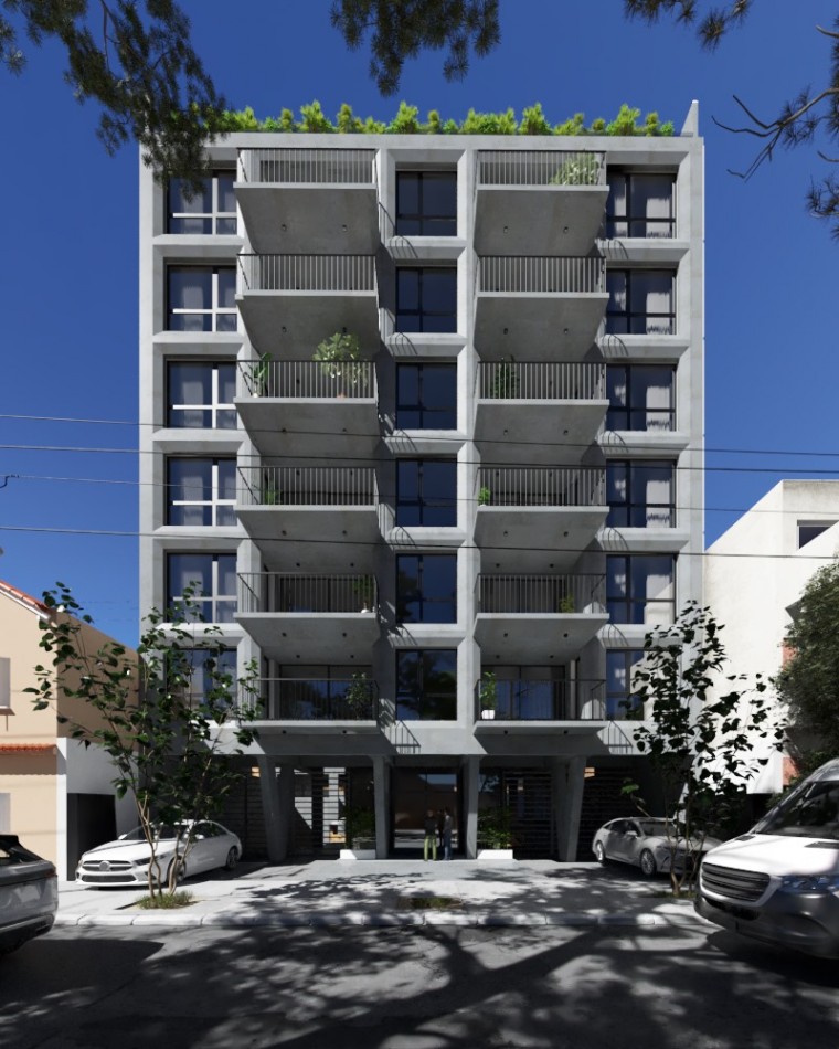 DEPARTAMENTO DE 3 AMBIENTES AL FRENTE EN POZO. A METROS DEL MAR. OPCIONAL COCHERA. ENTREGA MEDIADOS 2026