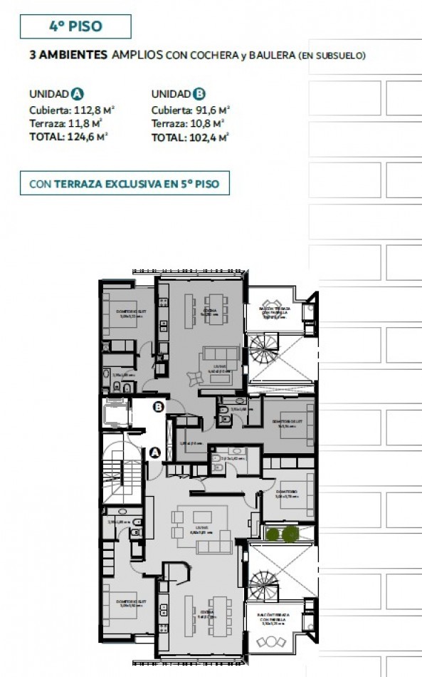 DEPARTAMENTOS DE 3 AMBIENTES A ESTRENAR. CORAZON DE CHAUVIN. EXCELENTE DISEÑO Y CALIDAD CONSTRUCTIVA. POSESION INMEDIATA.