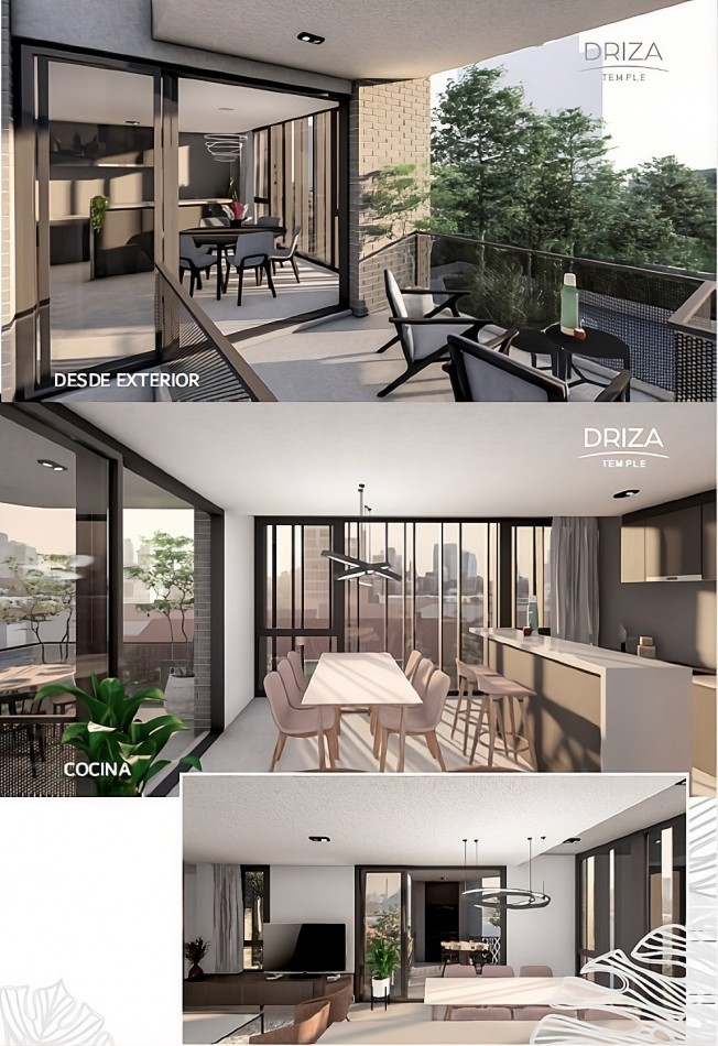 DEPARTAMENTOS DE 3 AMBIENTES A ESTRENAR. CORAZON DE CHAUVIN. EXCELENTE DISEÑO Y CALIDAD CONSTRUCTIVA. POSESION INMEDIATA.